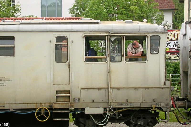 Bahn 158.jpg - Die Kabine des Spritzwagens. Alle Wagen haben Zwickau als Heimatbahnhof.